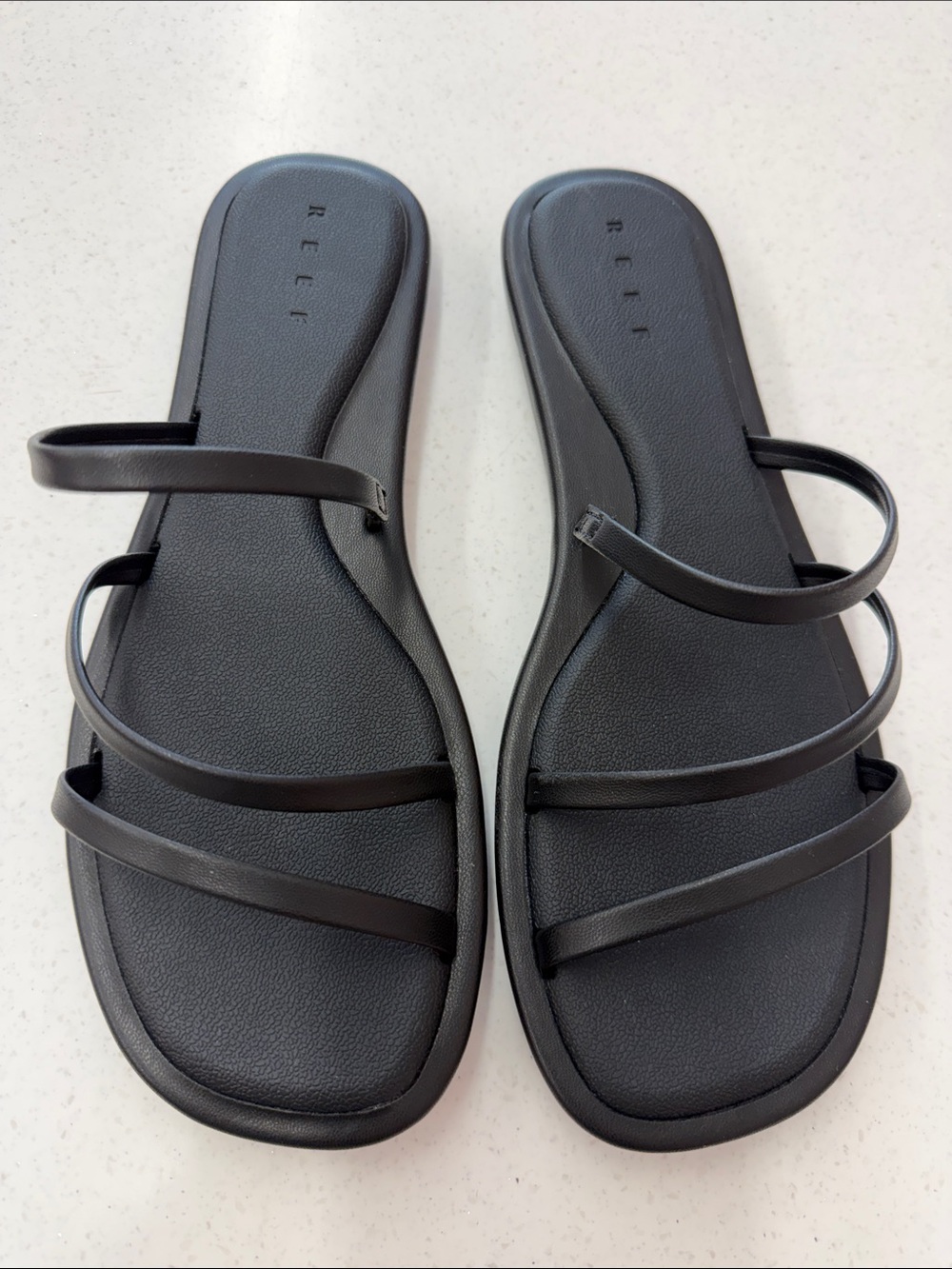 Reef Women's Willow Ava slide sandals in black